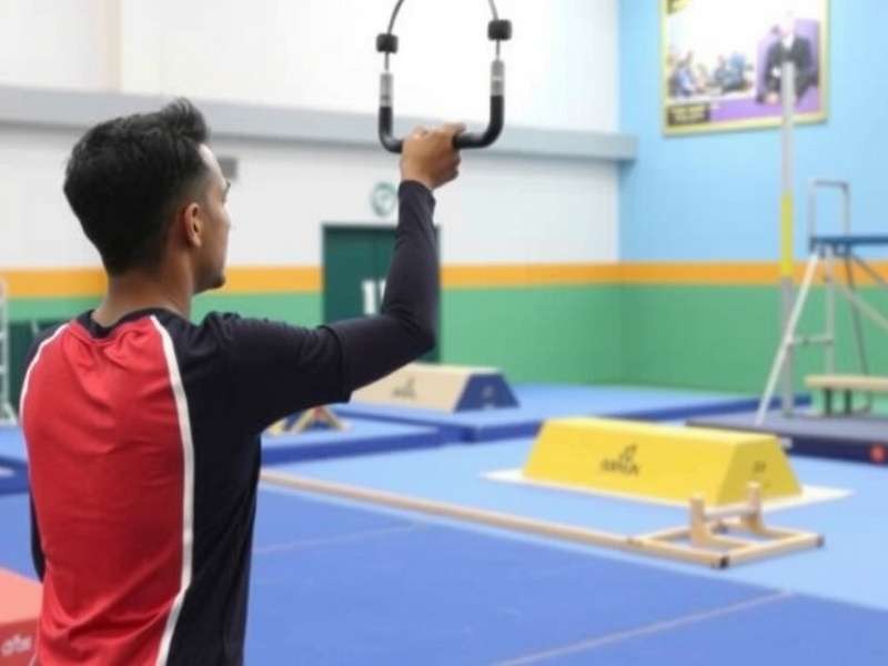 Modern training facility of Amritsar Gymnastics Stars Amritsar Gymnastics Stars training facility
