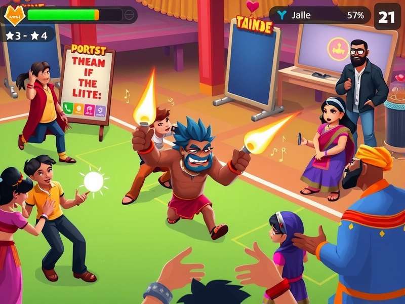 Fever Frenzy community event showing players competing and socializing