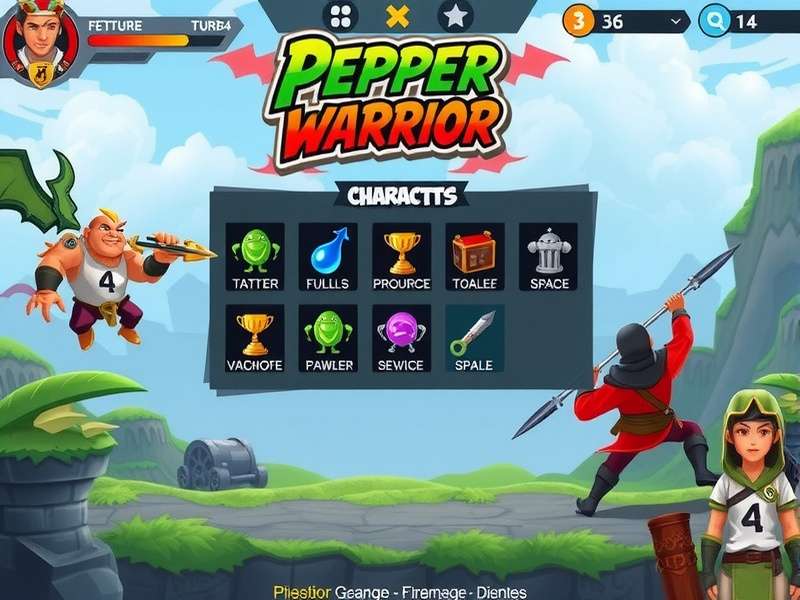 Pepper Turbo Warrior Combat Action Pepper Turbo Warrior combat gameplay