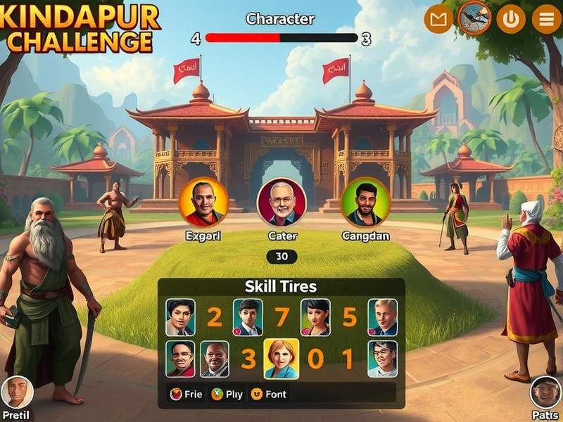 Kondapur Endurance Challenge character abilities and skill tree interface