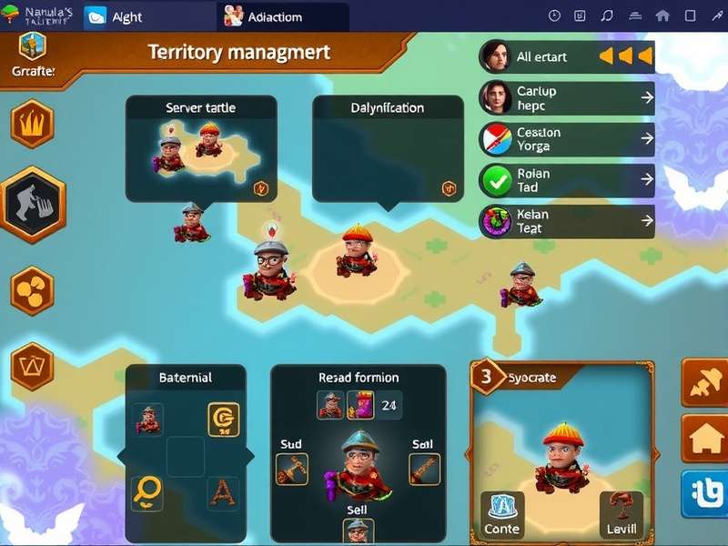 Territory Management in Nakula S Talented Triumph Nakula S Talented Triumph territory management interface