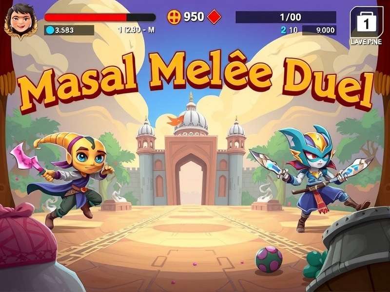 Masala Melee Duel Gameplay Screenshot