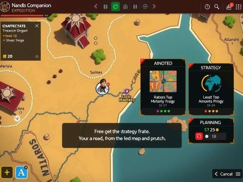 Nandi S Companion Expedition gameplay screenshot showing character exploration