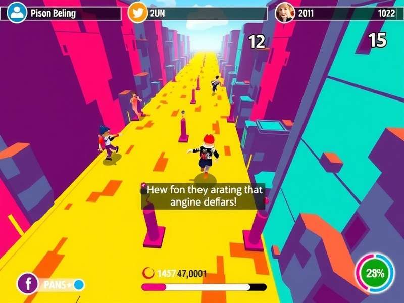 Color Run Warrior Social Features Color Run Warrior social features and leaderboards