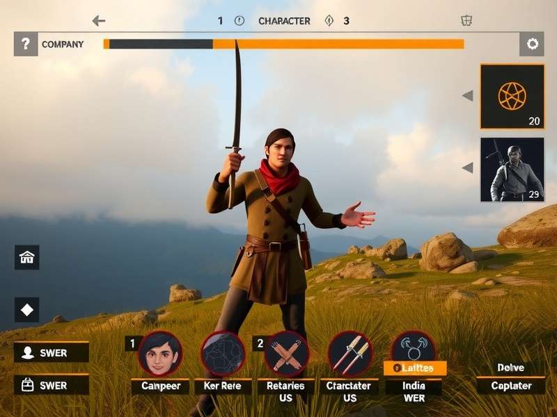 Pioneer Legend India gameplay screenshot showing character in Himalayan landscape