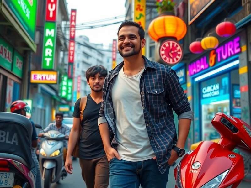 Mumbai Magic Odyssey location showing magical version of Mumbai streets