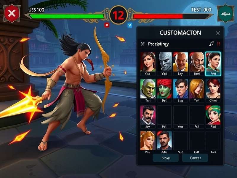 Pune Heroic Legend character selection screen