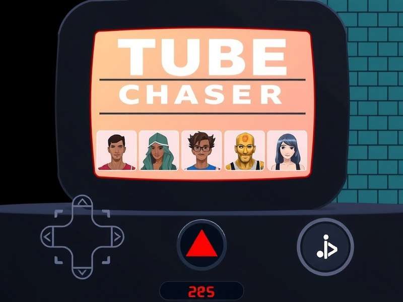 Tube Line Chaser Characters Tube Line Chaser character selection screen