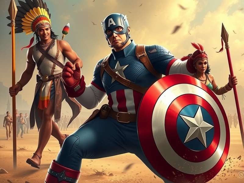Captain America game development team working