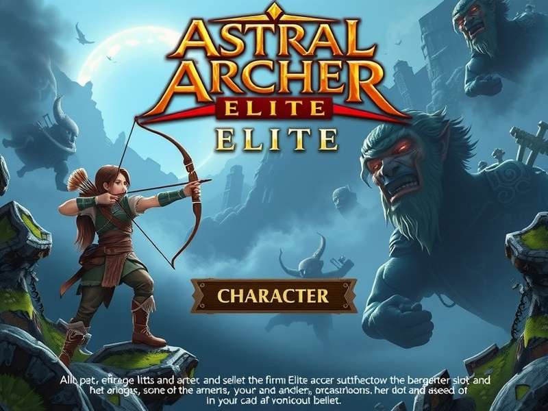 Astral Archer Elite Character Roster Astral Archer Elite character selection screen