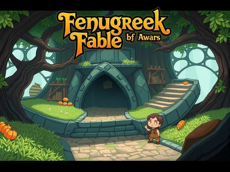 Fenugreek Fable immersive game world Fenugreek Fable Game Visual - showing characters and environment