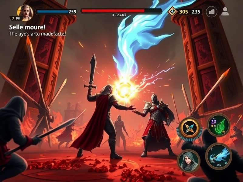 Predator Siege Mage Magical Siege Battle Predator Siege Mage gameplay screenshot showing magical siege battle