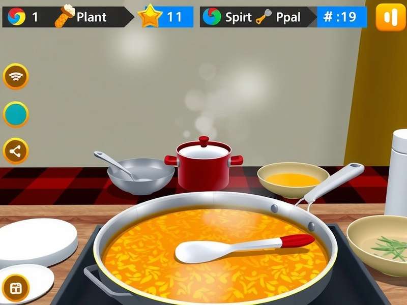 Biryani Quest Tamil Style Cooking Tools and Interface Biryani Quest Tamil Style feature showcase with multiple cooking tools