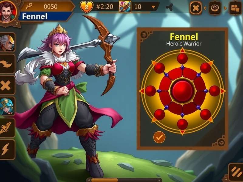 Fennel Heroic Warrior raid battle strategy diagram