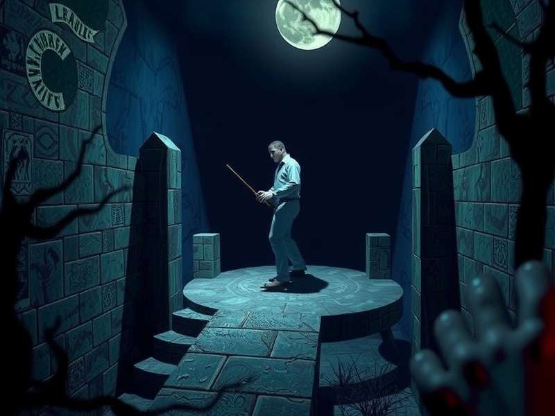 Nightmare Stalker story scene with main character