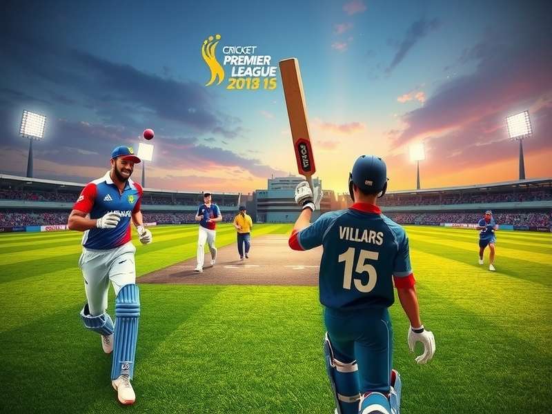 VR Cricket Premier League gameplay