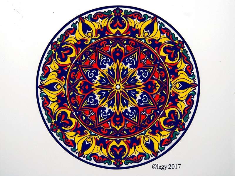 Ancient Indian Mandala Artwork Historical Indian Mandala Art from ancient temples