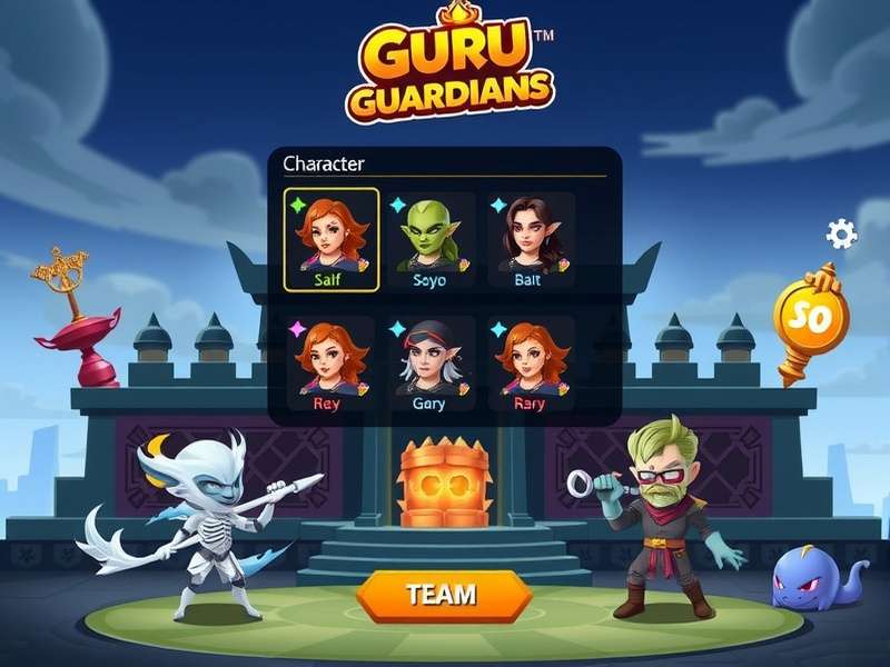 Guru Guardians - Advanced Team Strategies Guru Guardians Team Strategy Illustration