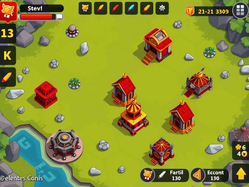 Ginger Defender Vanguard Tower Upgrade System Ginger Defender Vanguard tower upgrade interface