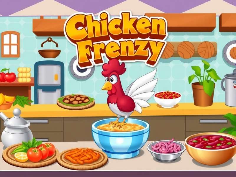 Chicken Masala Frenzy Gameplay Screen Chicken Masala Frenzy Game Interface