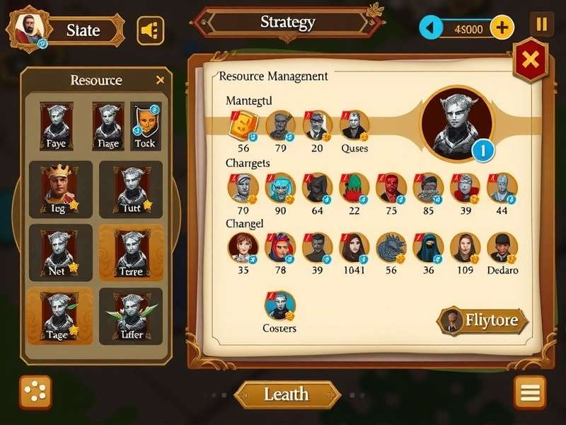 Eminent Serve King Character Customization Options Eminent Serve King character customization interface