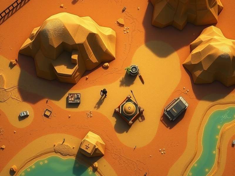 Desert Quest Adventure Gameplay Desert Quest Adventure gameplay screenshot showing desert environment