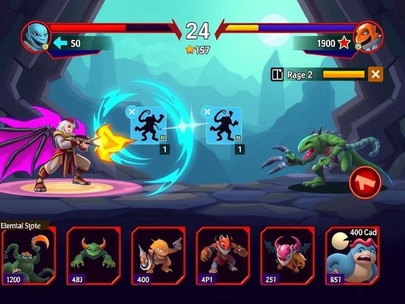 Rim Rattlers Monster character collection showing variety of creatures