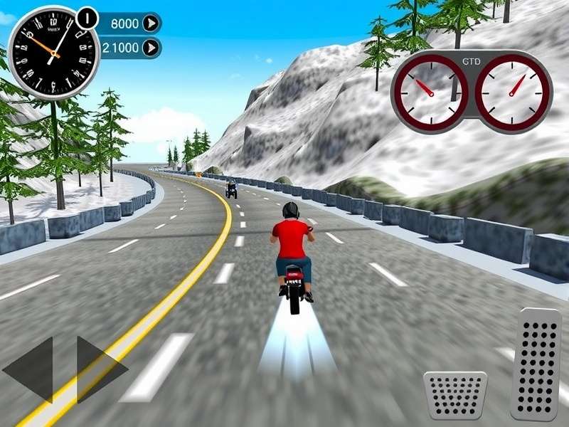 Papri Blitz Racer Himalayan track scenery