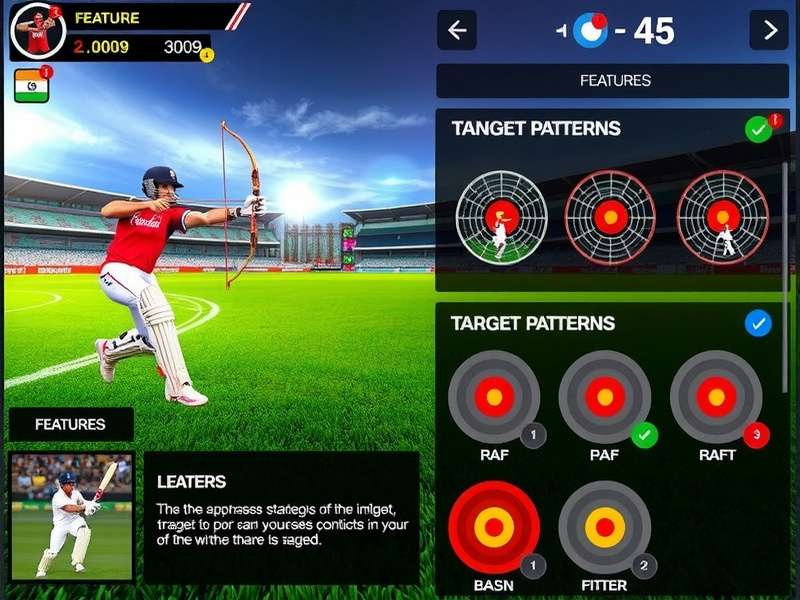 India Cricket Archery Slayer Gameplay India Cricket Archery Slayer gameplay screenshot showing archery and cricket elements