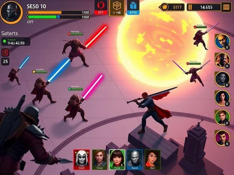 Mace Sentinel War Gameplay Action Mace Sentinel War gameplay screenshot showing character combat