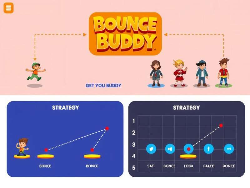 Bounce Buddy character lineup showing customization options