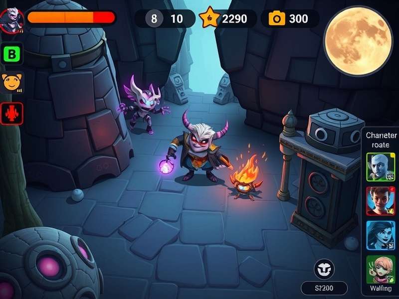 Character Abilities in Blitz Ghoul Overlord Blitz Ghoul Overlord character abilities showcase