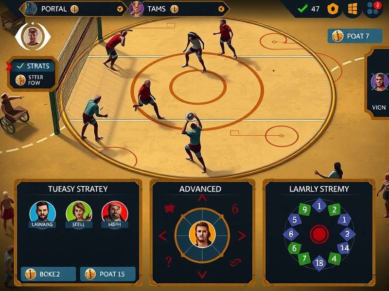Volley Empire Legends character customization interface