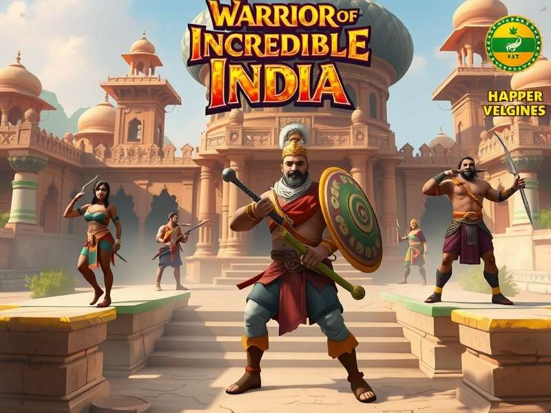 Development team working on Warrior Of Incredible India
