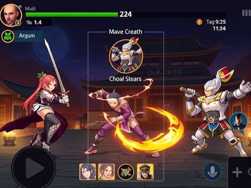 Kochi Legendary Warriors character selection screen