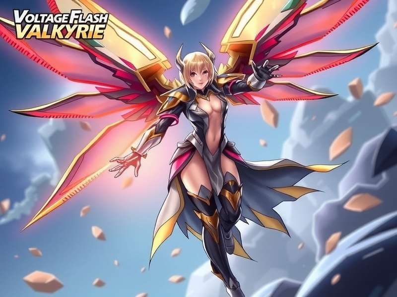 Voltage Flash Valkyrie - Epic Battle Scene Voltage Flash Valkyrie gameplay screenshot