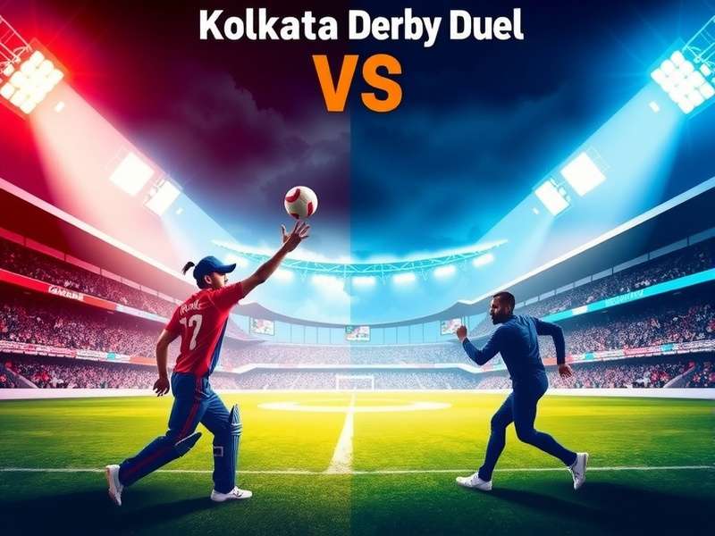 Statistical overview of Kolkata Derby Duel history Kolkata Derby Duel statistics infographic
