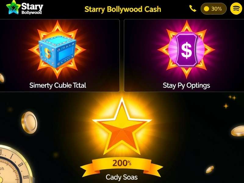 Starry Bollywood Cash Bonus Features