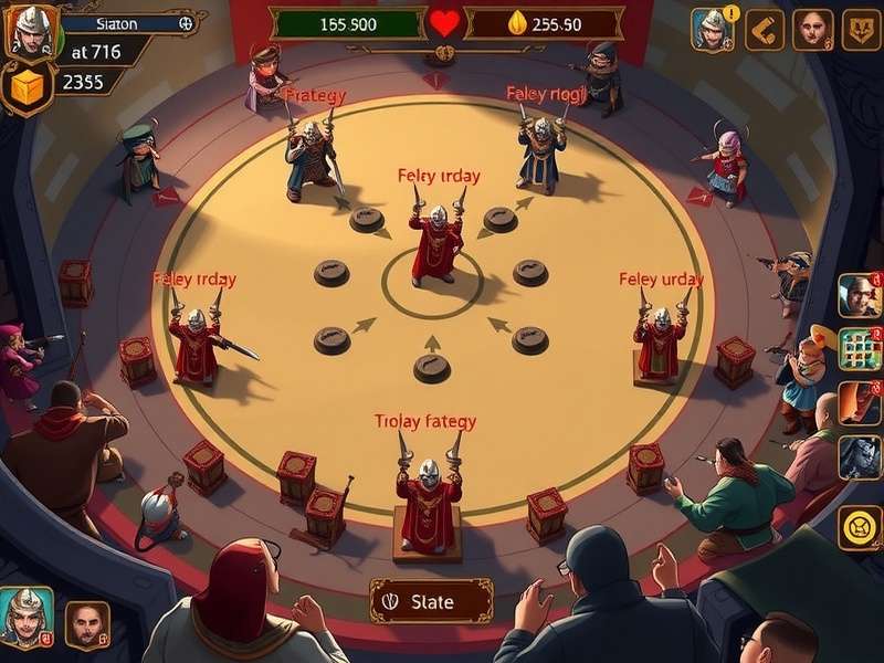 Advanced Battle Formations Advanced strategy illustration showing troop formations in Curchorem Conquerors