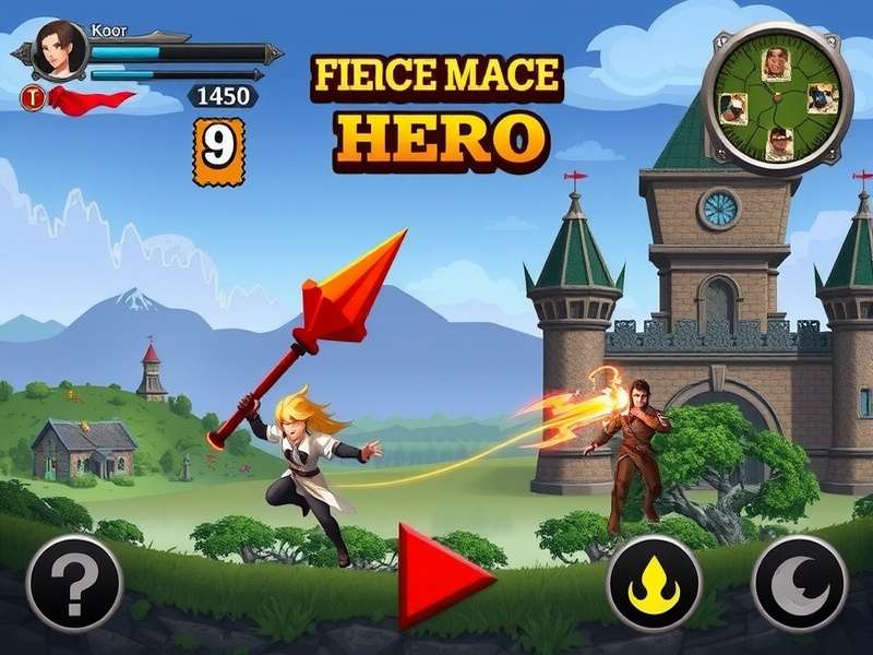 Fierce Mace Hero World Fierce Mace Hero world map and environments