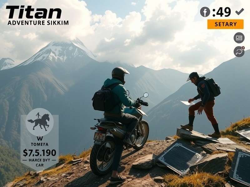 Titan Adventure Sikkim - Himalayan Adventure Titan Adventure Sikkim gameplay showing Himalayan landscape