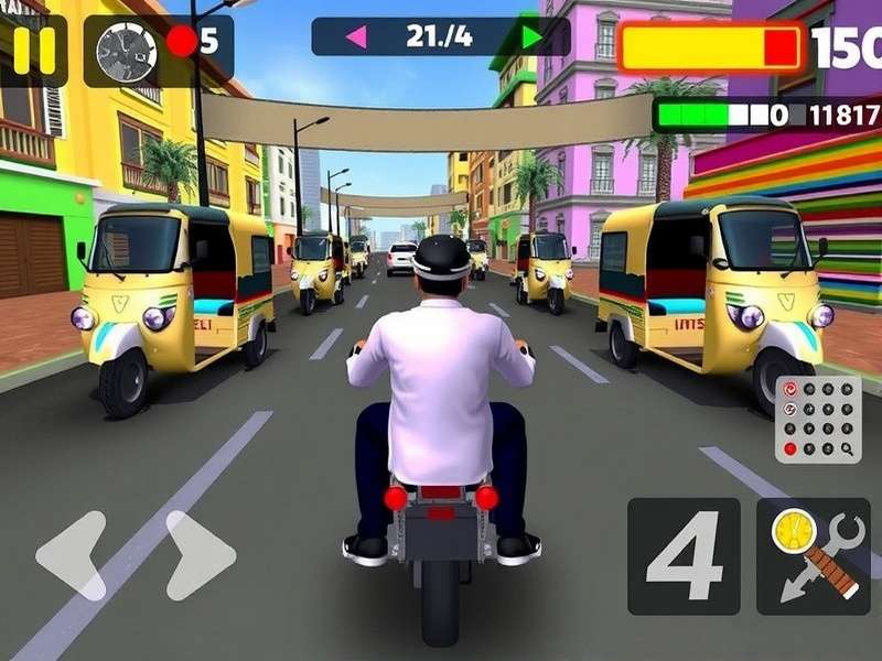 Tuk Tuk Crazy Ride - Extensive Customization Options Tuk Tuk Crazy Ride vehicle customization options