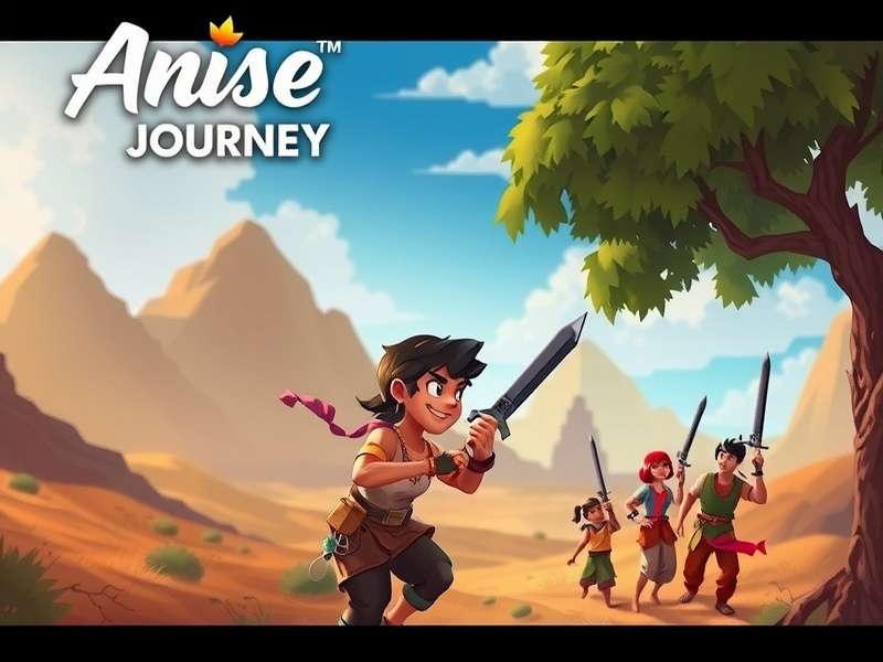 Anise Explorer S Journey game cover art showing main character in Indian landscape