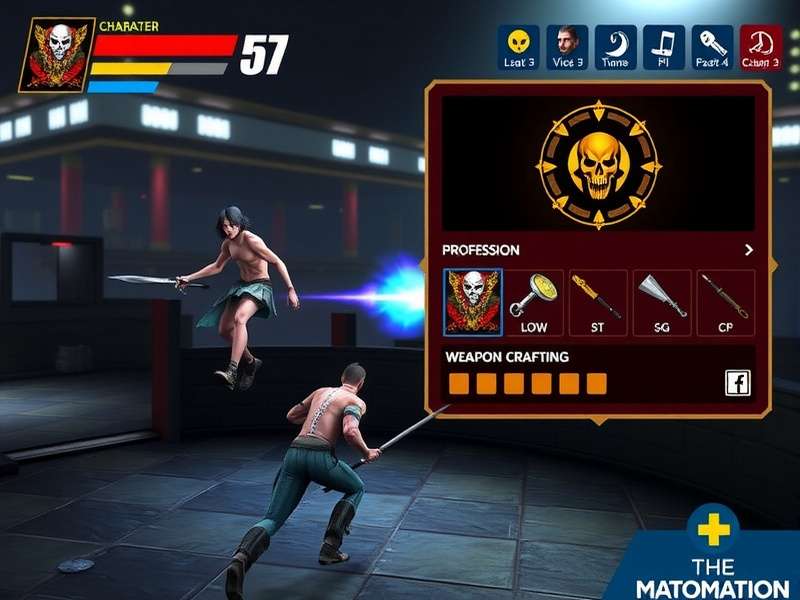 Libertadores Warrior 18 character progression screen