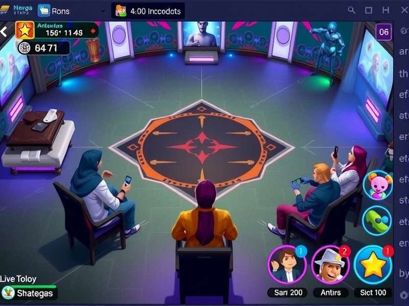Rising Stars Goa gameplay screenshot showing vibrant interface