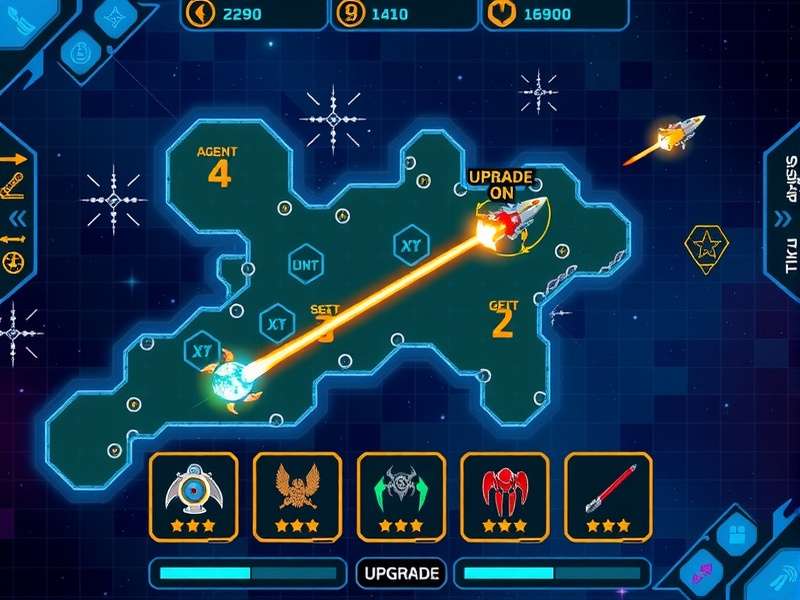 Tikka Defenders Space Siege - Space Defense Gameplay Tikka Defenders Space Siege gameplay screenshot showing space defense mechanics