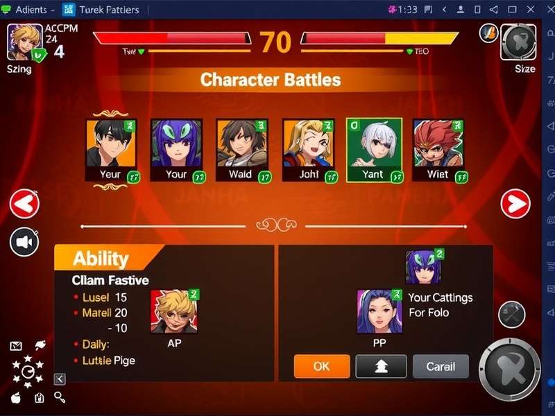 Cinnamon Heat Combatants ability customization interface