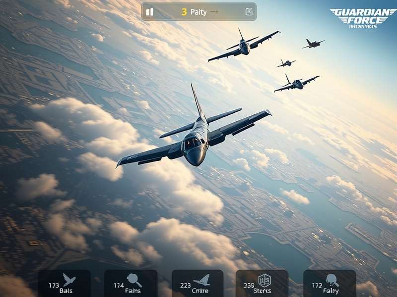 Aircraft Customization in Guardian Force Indian Skies Guardian Force Indian Skies aircraft customization interface