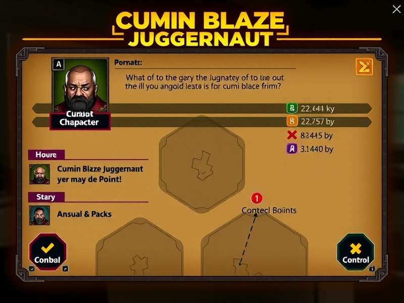 Character Selection in Cumin Blaze Juggernaut Cumin Blaze Juggernaut character selection screen