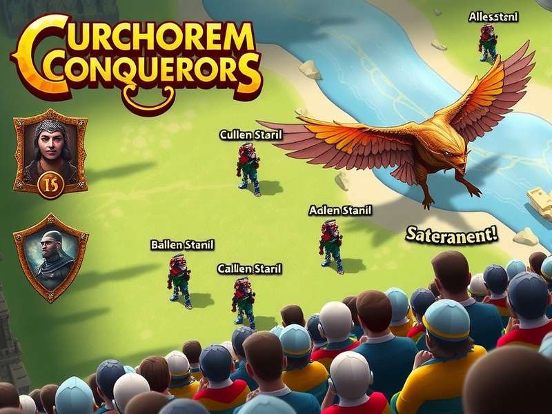 Curchorem Conquerors Gameplay Curchorem Conquerors gameplay screenshot showing strategic battle interface